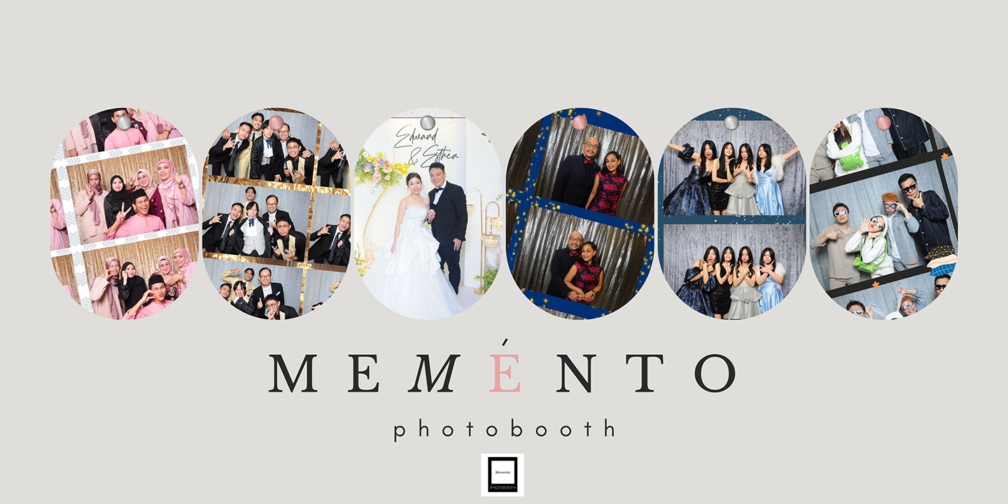 Memento Photobooth Banner